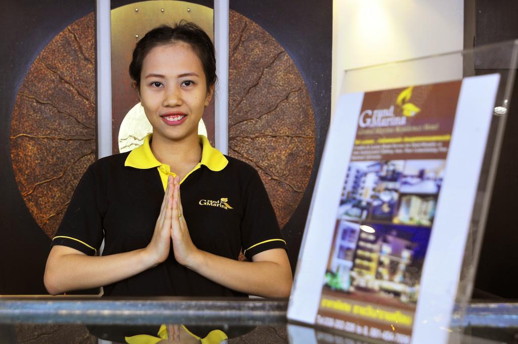 Grand Marina Residence Hotel Ban Laem Chabang Exteriör bild